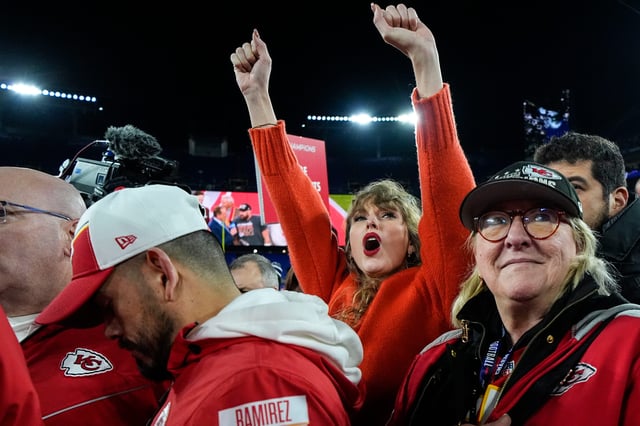 Do you have a problem with Taylor Swift supporting boyfriend Travis Kelce at NFL games? J.J. Watt certainly doesn't.