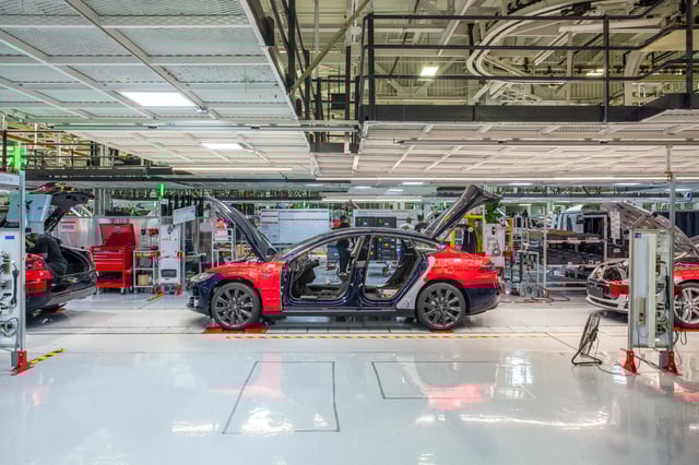Tesla's Fremont, Calif. factory.