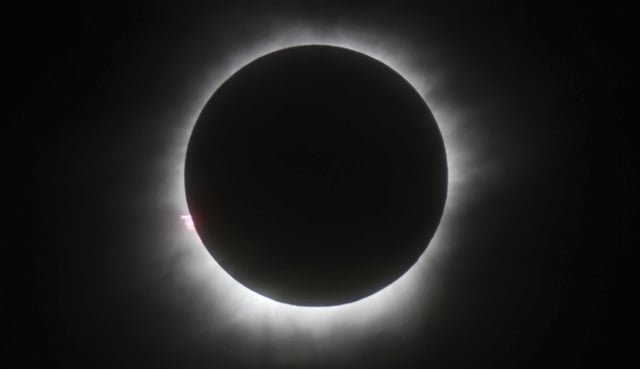The eclipse will happen during the middle of the day, "when millions are on American roads, potentially causing one of the largest driver distractions in years," according to the FHA. (AP Photo, File) | AP