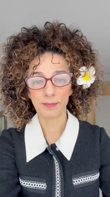 A screen grab from a video of Masih Alinejad. The US-based Iranian dissident said Whitney Wright had been completely covered up in images of her visit to Tehran. Photo: Masih Alinejad via Reuters