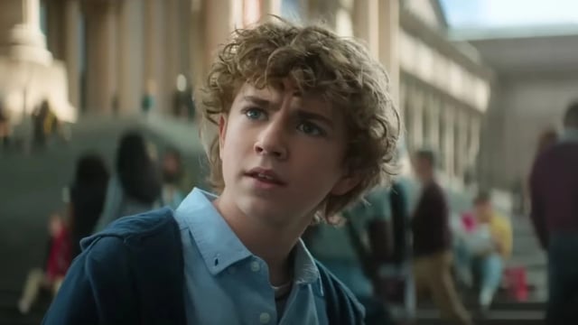 Walker Scobell as Percy Jackson in "Percy Jackson and the Olympians" (Disney+)