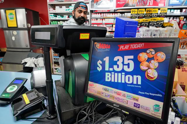 The Mega Millions jackpot has climbed to $394 million for Friday's drawing after no one won the top prize on Tuesday night.