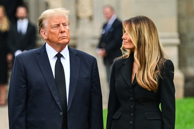 Donald Trump and Melania Trump