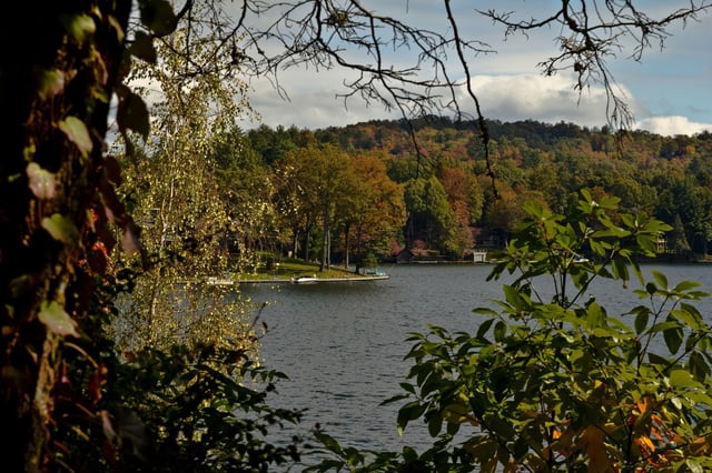 Lake Toxaway in North Carolina.