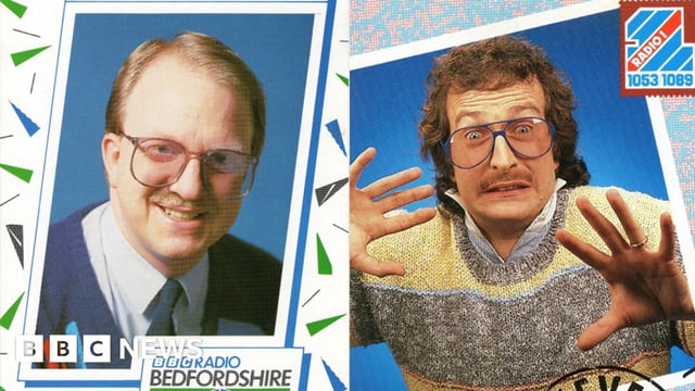 Old presenter images of Gavin and Steve from the 1980s