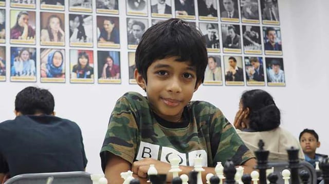 Ashwath Kaushik became the youngest player to beat a chess grandmaster during a classical tournament.