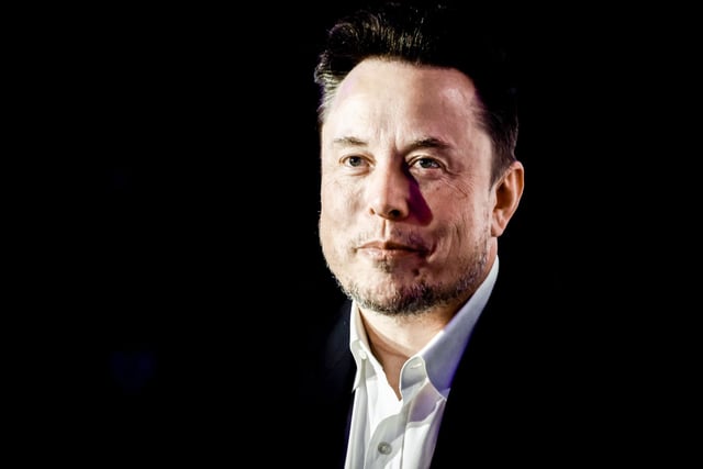 Elon Musk, in Krakow, Poland on Jan. 22, 2024.