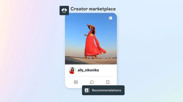 A GIF capturing a series of creators.
