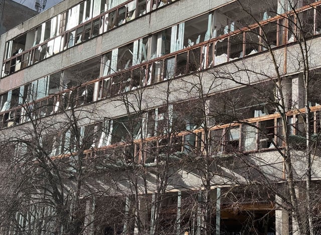 Thousands of buildings have been damaged since Kherson was liberated from Russian occupation in 2022.