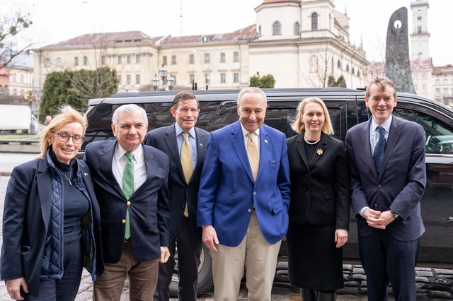 US DELEGATION IN LVIV, UKRAINE