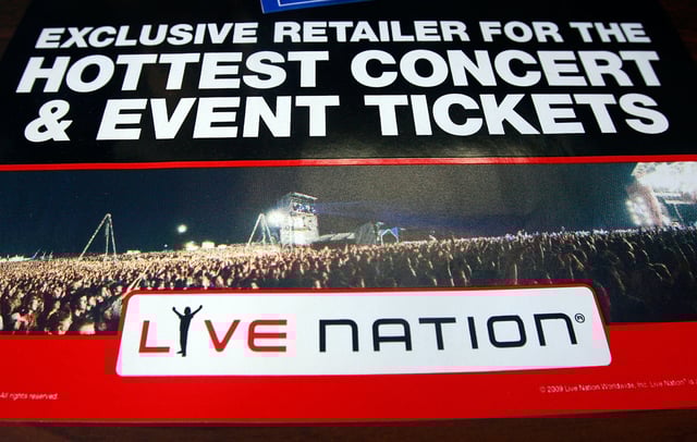 Live Nation. CREDIT: Mario Tama/Getty Images