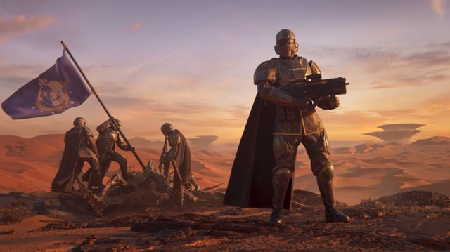 Image for Helldivers 2 finally liberated from the bulk of its server issues as Arrowhead CEO celebrates having 'time to focus on improvements' like rad mechs and (probably) stealth gear