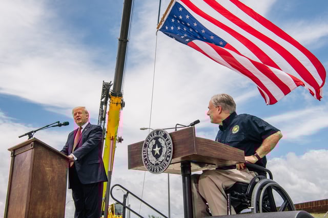 Donald Trump Greg Abbott
