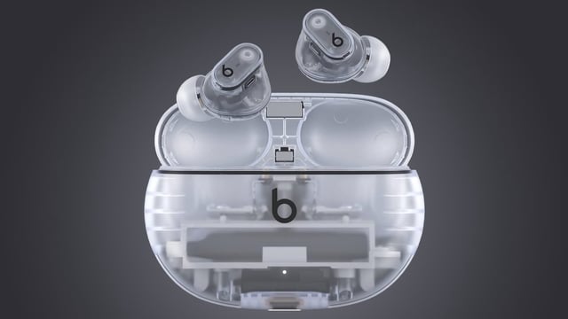 Love that transparent look to Beats Studio Buds+.