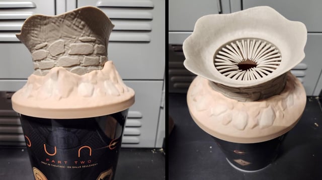 What's The 'Dune 2 Popcorn Bucket' Meme? The Promotional Sandworm-Themed Item That Has The Internet In Stitches Explained
