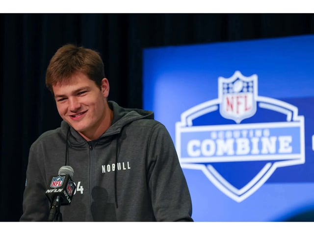 It's All Hearteyes Between the Patriots and Every Top QB Prospect at the Combine