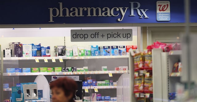 The Walgreens and CVS pharmacy chains will sell abortion pills in select states where abortion is legal. Pictured: A Walgreens pharmacy at a store on New York City's Broad Street on Jan. 5, 2023. (Photo: Michael M. Santiago/Getty Images)