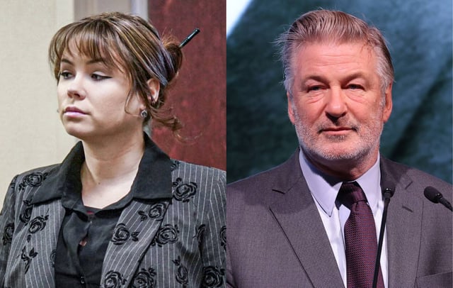 Hannah Gutierrez-Reed and Alec Baldwin. CREDIT: Gabriela Campos - Pool/Getty Images, Mike Coppola