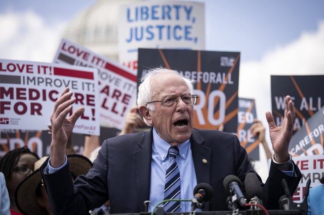Bernie Sanders 32-hour work week bill