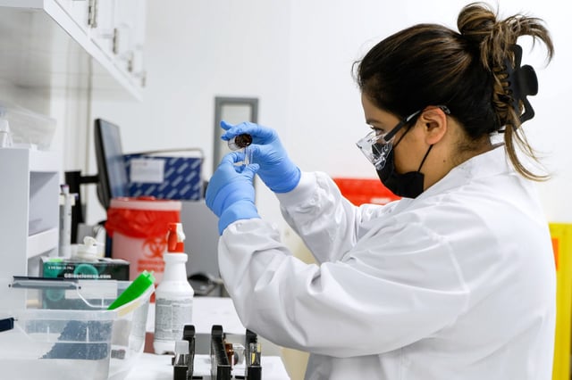 The first blood test to screen for colon cancer is tested.
