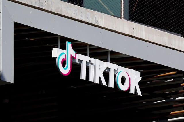 The TikTok offices on March 12, 2024 in California, United States.