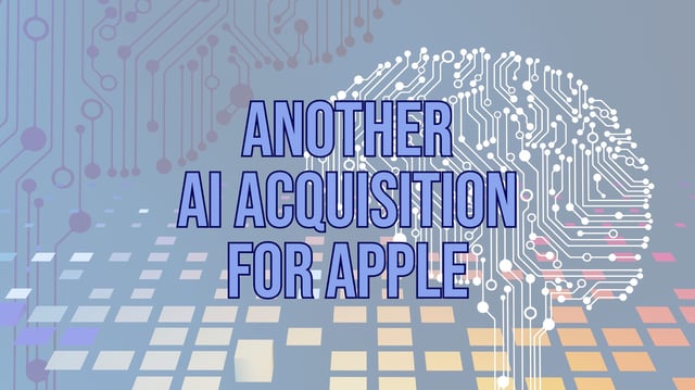 Can Apple buy its way to AI dominance?