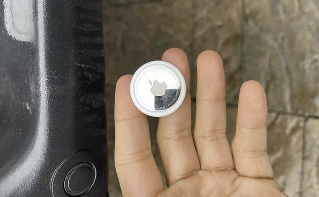 Car thieves can hide an AirTag somewhere on your car and track it for theft later.