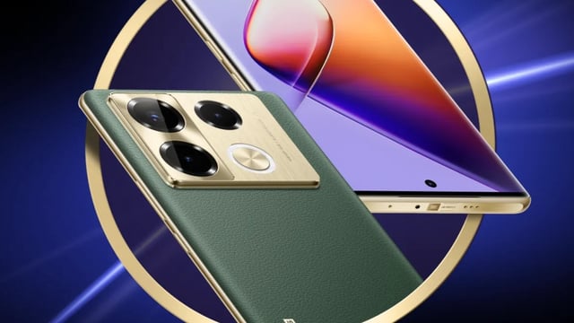 Infinix Note 40 Pro+ 5G has a triple camera setup
