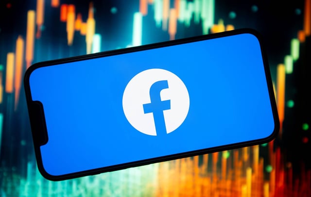 Facebook logo. Credit: Mateusz Slodkowski/SOPA Images/LightRocket via Getty Images.jpg