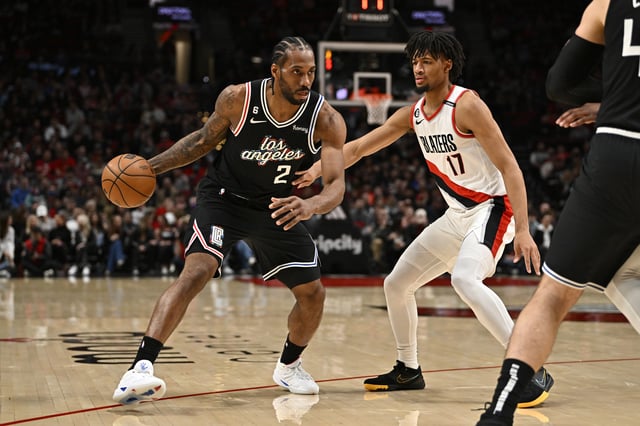 Kawhi Leonard, Shaedon Sharpe
