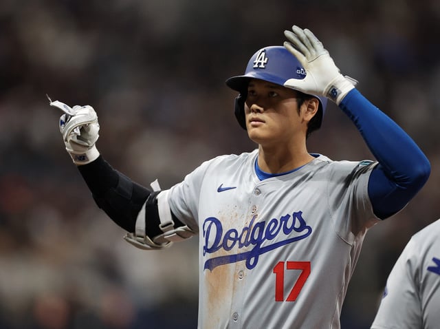 Shohei Ohtani during the season opener against the Padres.