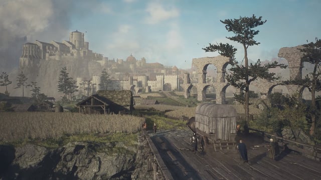 Dragon's Dogma 2 fast travel - Ox cart