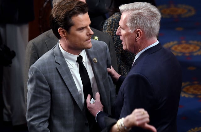 mccarthy gaetz illegal accusation