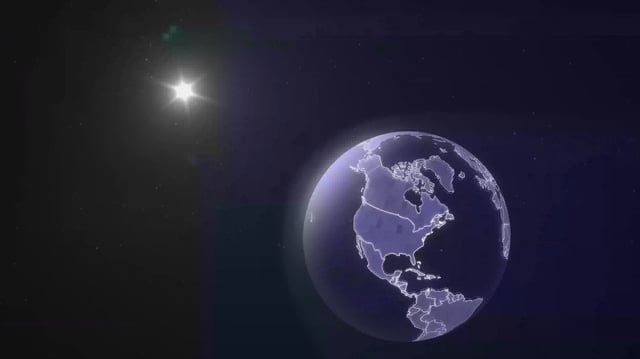 A NASA illustration of the upcoming solar eclipse on April 8.