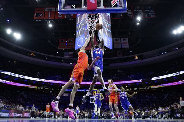 The Sixers have slipped to eighth in the East in Embiid's absence.