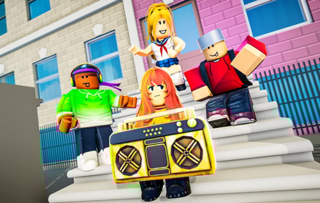 Rhythm City, Roblox. Credit: WMG, Roblox Corporation.