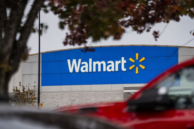 A Walmart store in Cromwell, Connecticut, US, on Friday, Nov. 10, 2023.