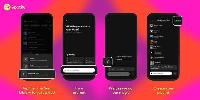 The music streamer Spotify is beta testing a new feature that can make people a playlist using nothing more than their words, but only in two countries.