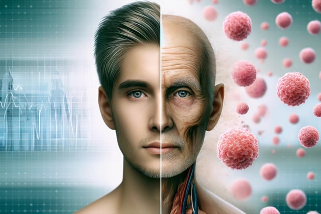 Cancer Science Aging Concept