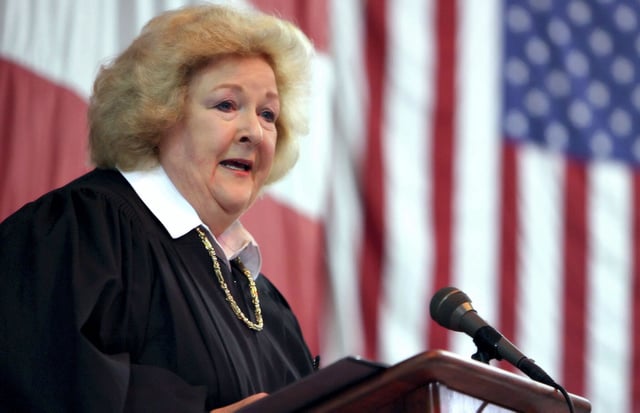 U.S. District Judge Janis Graham Jack, pictured in 2008. Earlier this week, Jack fined Texas $100,000 a day for failing to implement orders she put in place to fix the state’s struggling foster care system