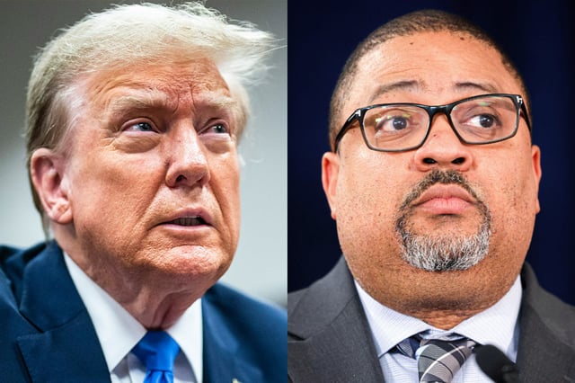 Donald Trump; Alvin Bragg.