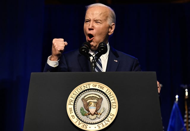 Joe Biden in New York