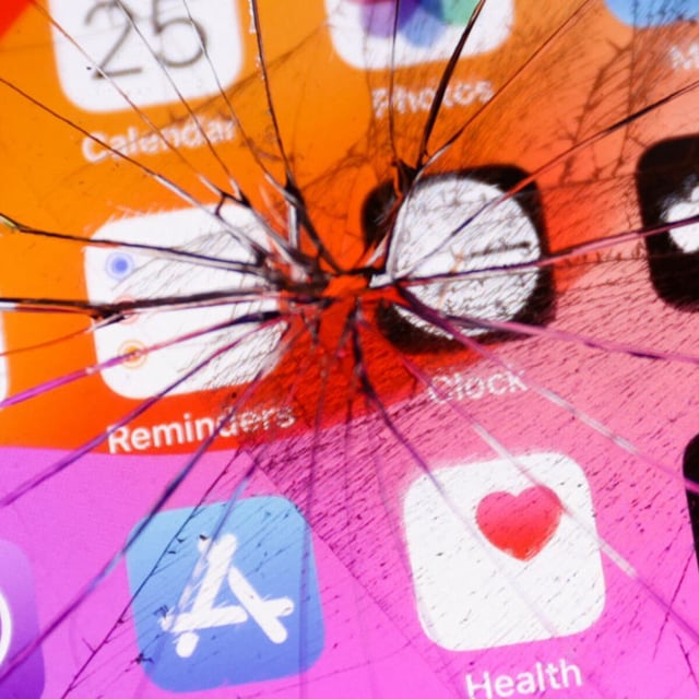 This is figuratively what's happening to some iPhone users.