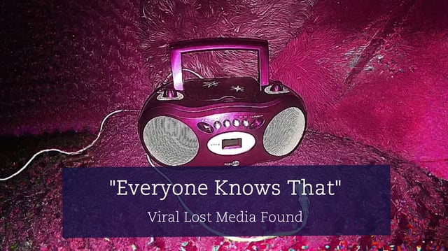 'Everyone Knows That' Lostwave Song: Who Finally Found 'Ulterior Motives' And What Film Is It From?
