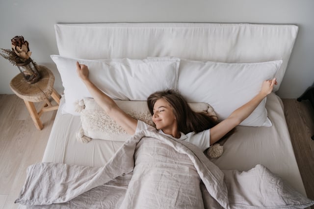 Sleeping woman