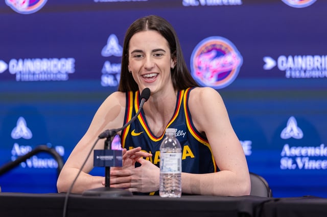 Indiana Fever guard Caitlin Clark
