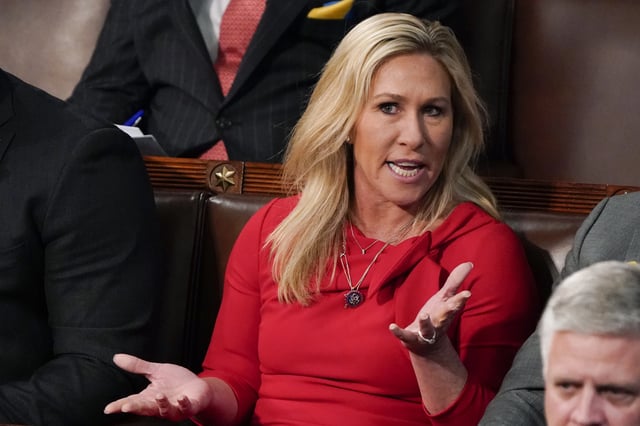 Marjorie Taylor Greene Trump best interests