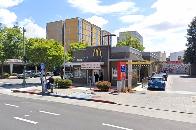 McDonald's located at 1330 Jackson St. in Oakland. 