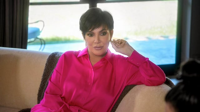 Kris Jenner in a still from a November 2023 episode of "The Kardashians."