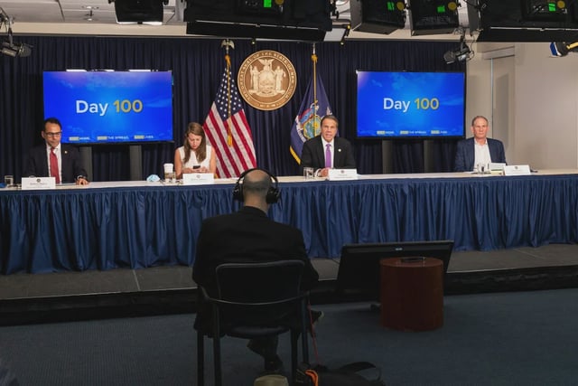 The state's ethics agency is asking for a stay on the decision while they appeal to New York's highest court.
